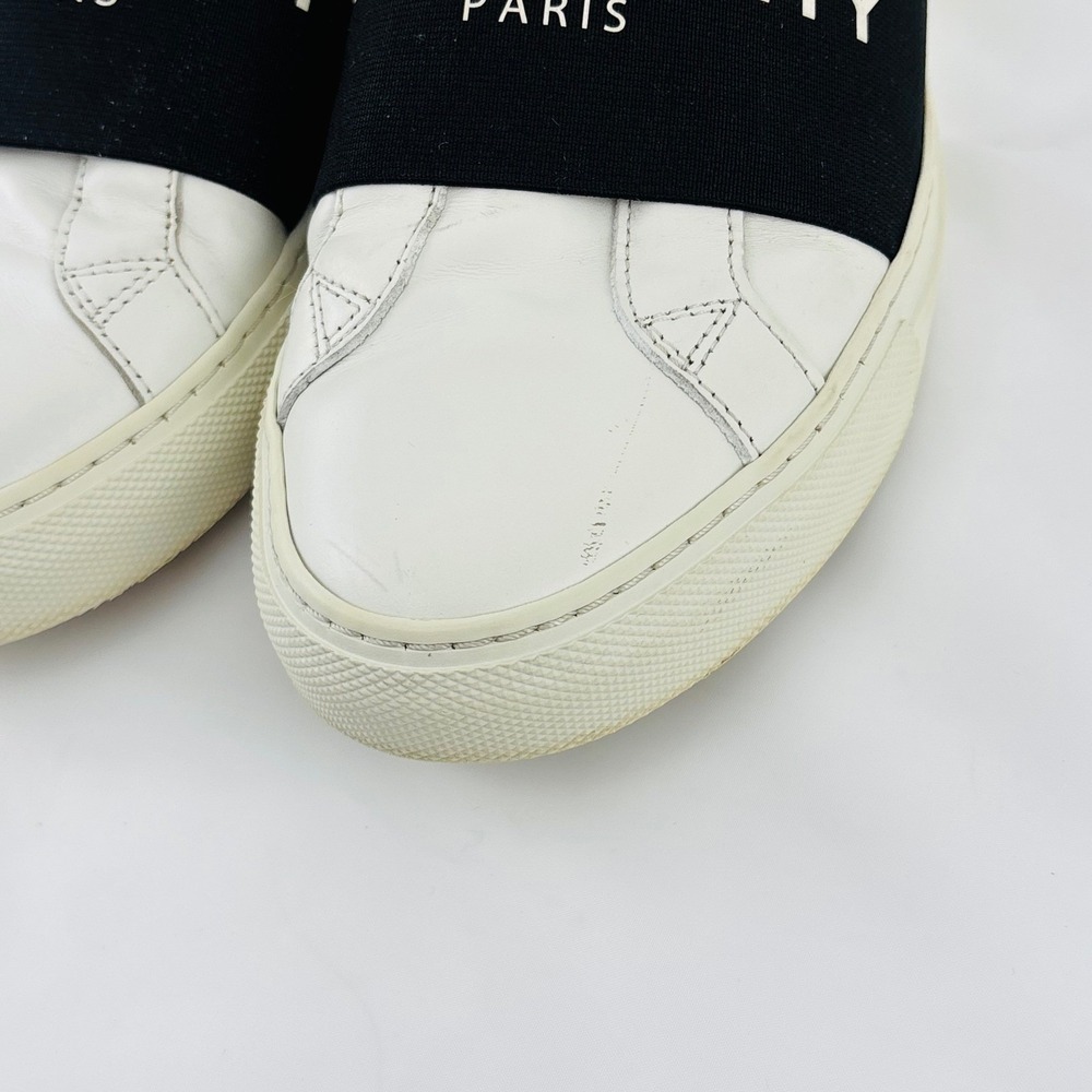 Givenchy Urban Street Knot White Black Logo Low Top Sneakers Shoes 5.5M/7W - Picture 11 of 12